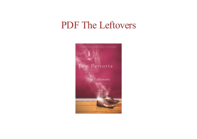 The leftovers tom perrotta pdf file free